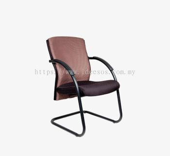 iLB 613E (VA) | Executive Office Chair | Executive Visitor Office Chair c/w Epoxy Black Cantilever Base