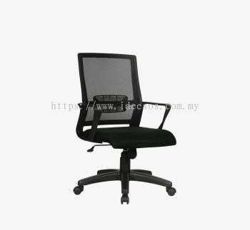 iNT 661P (M) | Medium Back Mesh Chair c/w Polypropylene Base