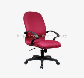 iW 161 (M) | Ergonomic Medium Back Chair c/w Polypropylene Base