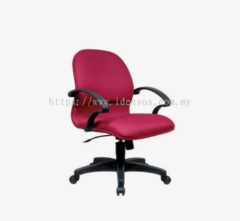 iW 162 (L) | Ergonomic Low Back Chair c/w Polypropylene Base