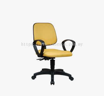 iBS 150 (A) | Typist Chair c/w Polypropylene Base (with Armrest)