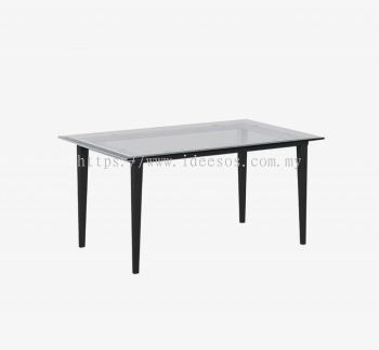 iLEGO -RET | Rectangle Coffee Table | Glass Top Coffee Table | Glass Coffee Table with Chrome Legs