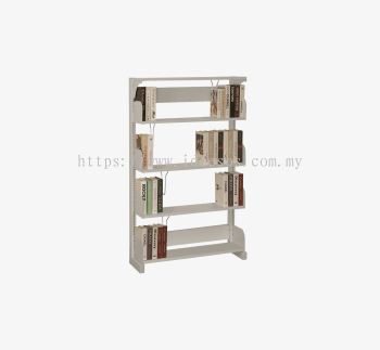 iA-LSO60-4L | Steel Library Rack - Single Sided without Side Panel (4 Level)