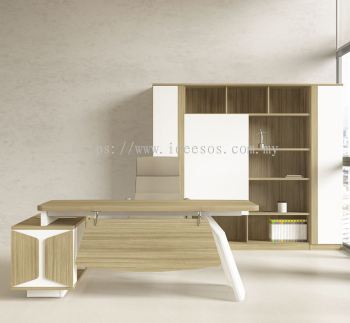 iVCS 2026(E) | Luxury Director Office Table Set | Executive Office Furniture Set