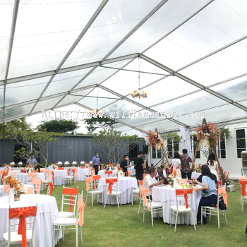 Transparent Marquee Tent for Garden Wedding