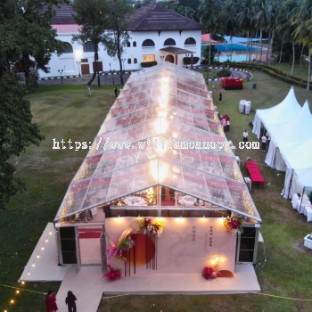 Transparent Aircond Marquee Tent