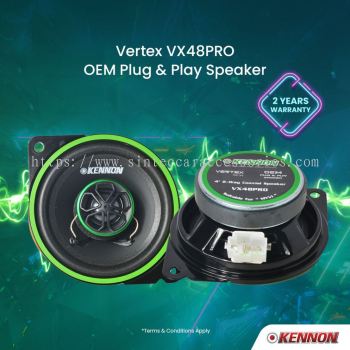 Pembesar Suara Sambung dan Main Kennon - Vertex Siri - VX48PRO