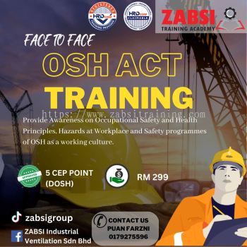 Occupational Safety & Health Act (OSHA) 1994 Awareness