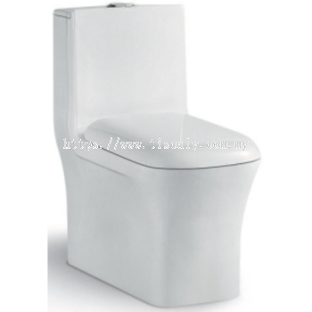 ITTO Toilet Bowl IT-MC2113W Siphonic One-Piece Toilet