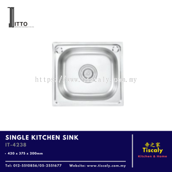 ITTO SINGLE KITCHEN SINK IT-4238