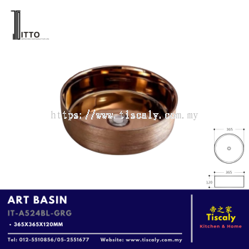 ITTO ART BASIN IT-A524BL-GRG