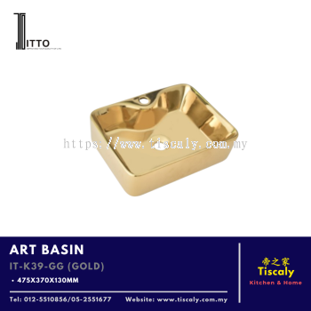 ITTO ART BASIN IT-K39-GG (GOLD)