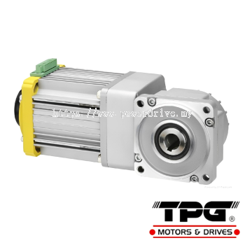 TPG Brushless Right Angle Spiral Bevel Gear Motor