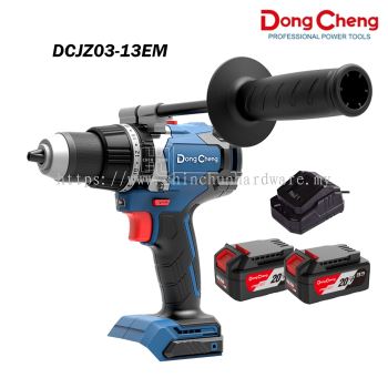 CORDLESS BRUSHLESS HAMMER DRILL 20V SET - (DCJZ03-13EM)