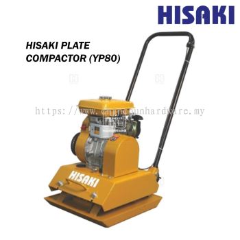 HISAKI PLATE COMPACTOR C/W EY-20 ROBIN ENGINE (YP80)