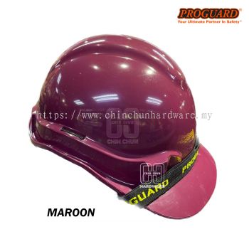 PROGUARD SAFETY HELMET MAROON (SIRIM)