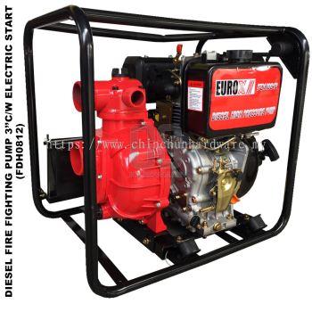 EURO X DIESEL FIRE FIGHTING PUMP 3" COME WITH ELECTRIC START (FDH0812)