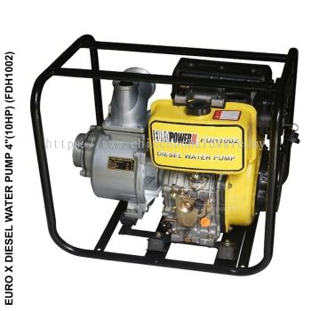 EURO X DIESEL WATER PUMP 4"(10HP) (FDH1002)