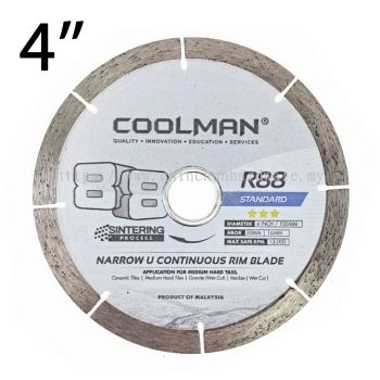 COOLMAN R88 NARROW U SLOT BLADE 6036 4"