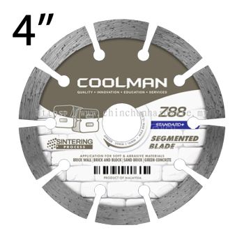 COOLMAN Z88 SEGMENTED BLADE 8065 4"