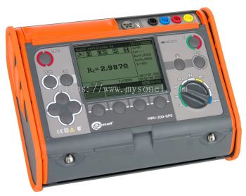 Sonel MRU-200-GPS Earthing Resistance and Soil Resistivity Meter