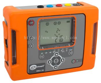 Sonel MRU-30 Earth Resistance and Resistivity Meter