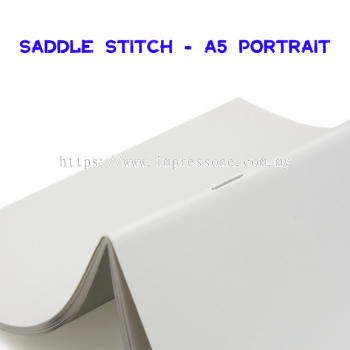 Saddle Stitch Booklet (A4 Portrait)