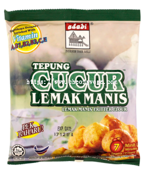 Halal-Certified Lemak Manis Fritter Flour Supplier Malaysia | Cheong Vege