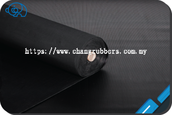 Anti-Slip Rubber Sheet : Fine Ribbed [CNASRFB]