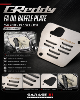 GR86 86 FRS BRZ - GReddy FA Oil Baffle Plate(s) -