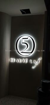 Stainless steel 3D logo & letterings with LED back-lit (5)