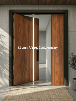 TOP SENDORA Flec Light V2 Wooden Door