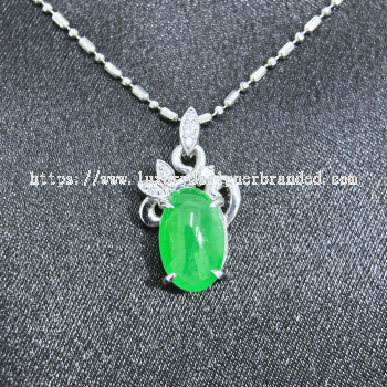 Indicolite Tourmaline Pendant with chain
