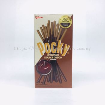 Glico Pocky Double Choco Flavour格力高百奇栙重巧克力棒39g