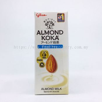 Glico Almond Koka Original  Milk日本原味杏仁果奶180ml