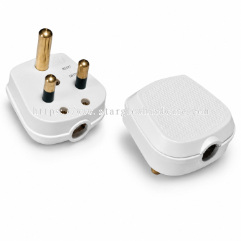 15A 3 Pin Plug Top