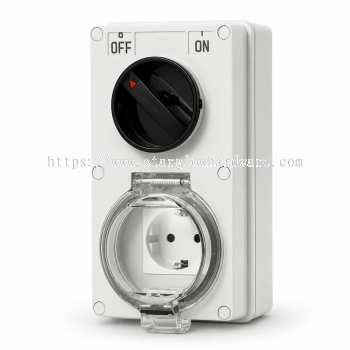 Weatherproof Switched Socket