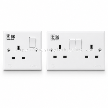 13A 3 Pin Switch Socket