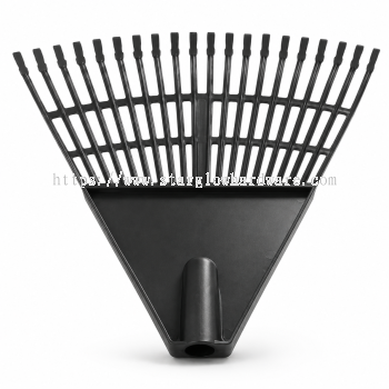 Black PVC Garden Rake