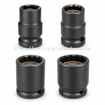 METRIC Magnetic Impact Socket Set