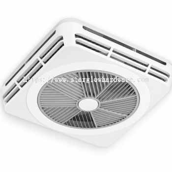 Peak 24" Recessed Air Circulating Fanlight