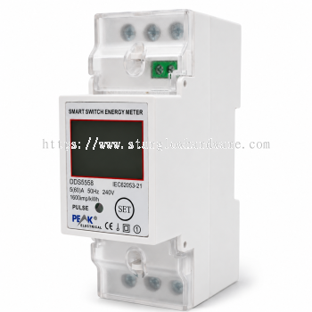63A Single-Phase 5(60)A AC240V Smart Switch Energy Meter