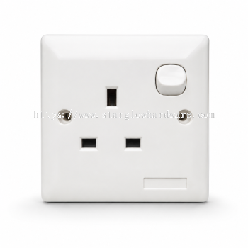 13A PVC Switch Socket