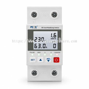 Smart Switch Energy Meter C/W WIFI