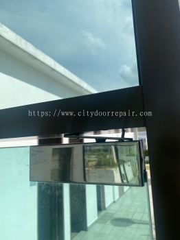 Residential Glass Door Hinge Repair