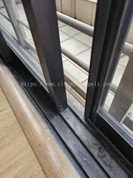 Sliding Door Repair - Rollers Off Track