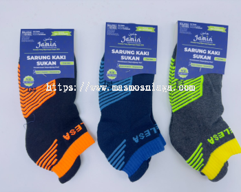 Ja'min Low Ankle Cushioned FULL COTTON Sport Socks M2