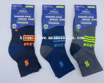 Ja'min Ankle Cushioned FULL COTTON Sport Socks M5