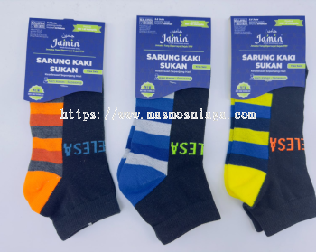 Ja'min Ankle Cushioned FULL COTTON Sport Socks M6