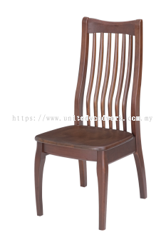 777 W Solid wooden Seat Dining Chair
